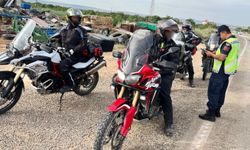 Gaziantep’te motosiklet sürücülerine ceza yağdı