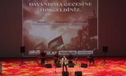 Gaziantep'te "Filistin ile dayanışma gecesi" düzenlendi