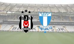 Beşiktaş - Malmö maçında ilk 11'ler belli oldu