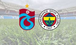 Trabzonspor – Fenerbahçe maçında ilk 11'ler belli oldu