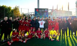 U17'lik Millilerden önemli sonuç