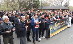 Gaziantep'teki STK'lar İsrail’i Protesto Etti