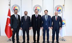 GTO Heyetinden TOBB Başkanı Hisarcıklıoğlu'na Ziyaret