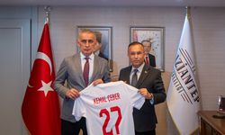 Hacıosmanoğlu'ndan Vali Çeber'e Ziyaret
