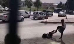 Gaziantep’te Sokak Ortasında Kadın Kavgası