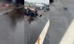 Otomobil Tırla Çarpıştı!