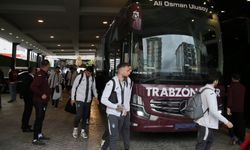 Trabzonspor Kafilesi Gaziantep'e Geldi