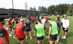 A Milli Takım'da ABD Maçının Hazırlıkları Sürüyor