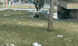 Piknikçilerden Geriye Çöpler Kaldı