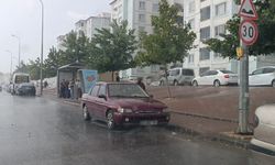 Sağanak Yağış Trafiği Olumsuz Etkiledi