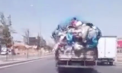 Gaziantep’te Trafikte Tehlike Görüntüler!
