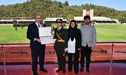 Kahraman Şehidin Kızı Artık Teğmen!