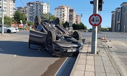 Gaziantep'te Polisler Kaza Yaptı!