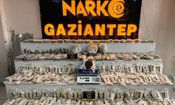 Gaziantep'te Dev Yasaklı Madde Operasyonu