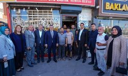 Yılmaz, Milletvekili Tipioğlu ve Güler'le Esnafı Ziyaret Etti
