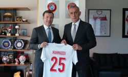 FIFA Direktörü Mammadov'dan Hacıosmanoğlu'na Ziyaret