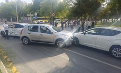 Gaziantep'te Zincirleme Kaza Kavşağı Kilitledi