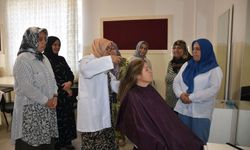 Şahinbey’de Kadınlara Uygulamalı Kuaförlük Eğitimi