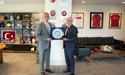 TASKK Başkanı ve Hacıosmanoğlu Bir Araya Geldi