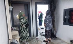 Gaziantep’te Apartmanda Yangın Paniği!