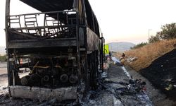 Gaziantep’te Yolcu Otobüsü Alev Alev Yandı: 35 Yolcu Ölümden Döndü