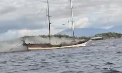 Muğla’da Gulet Teknesinde Yangın Paniği