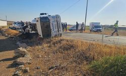 Gaziantep’te Yakıt Tankeri Devrildi