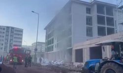 Deprem Konutunda Yangın