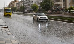 Gaziantep Sabaha Sağanakla Uyandı
