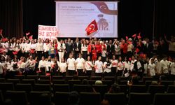 HKÜ’de 102 Yıllık Işık Cumhuriyet Coşkusuyla Parladı