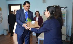 Başkan Yılmaz’dan Neşeli Ziyaret