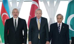 Erdoğan, Aliyev ve Şerif Bakü’de Zirvede Buluştu