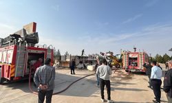 Akaryakıt İstasyonunda Korkutan Yangın