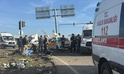 Kavşak Adeta Savaş Alanına Döndü