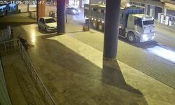 Seyir Halindeki Kamyonda Yangın Paniği