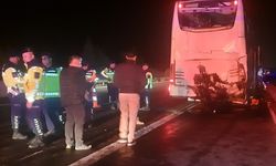 TAG Otoyolu’nda Feci Çarpışma