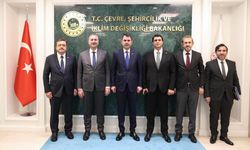 Başkan Yılmaz’dan Ankara’da Yoğun Proje Trafiği