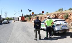 Gaziantep’te Polis Havadan da Sahada