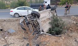 Gaziantep Yolu Üzerinde Kaza