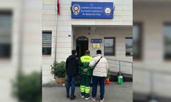 Hükümlü Belediye İşçisi Kılığıyla Yakalandı