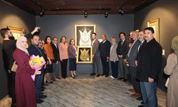 Hüsn-i Hat Sergisi Sanatseverlerle Buluştu