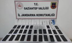Gaziantep’te jandarmadan kaçak telefon baskını