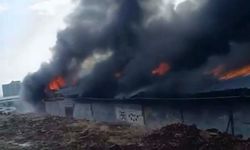 Nurdağı’nda Korkutan Yangın