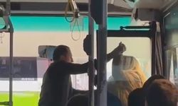 Otobüs Şoförüyle Motosikletli Kadın Birbirine Girdi