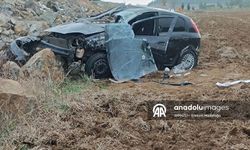 Otomobil Devrildi, Sürücü Yaralandı