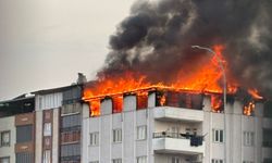 Gaziantep’te Korkutan Yangın: Alevler Çatıya Sıçradı