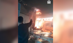 Marangoz Atölyesi Alevlere Teslim Oldu