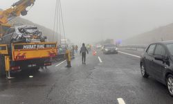 Feci Kazanın Ardından Otoyol Ulaşıma Açıldı