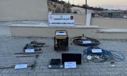 Kaçak Krom Ocağına Jandarma Baskını