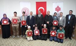 Kur’an Kursu’nda Görme Engellilere Özel Program